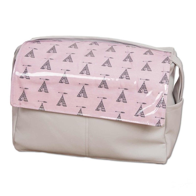 Bolso Tepee Rosa