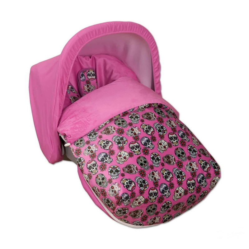 Saco Grupo 0  Lovely Skull Fucsia