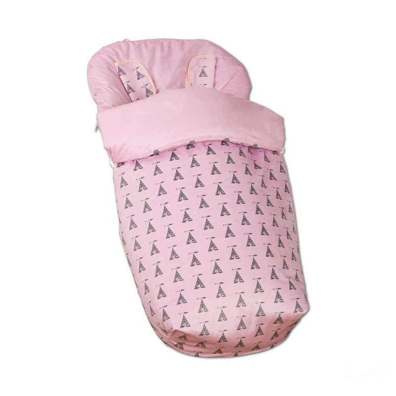 Saco Silla con Manoplas Tepee Rosa