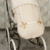 Saco para Silla paseo con Cubre Arnés Leather Beige