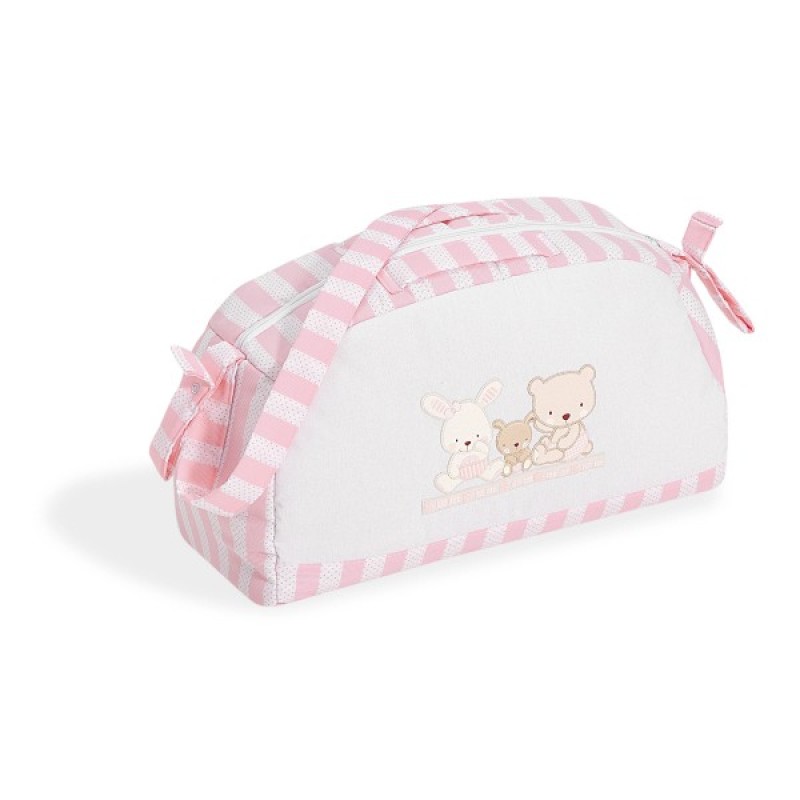 Sac de maternité Interbaby Love rose