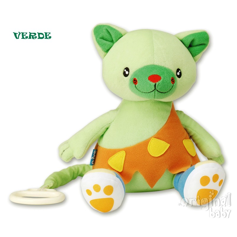 Peluche Musical Verde baby jurásico