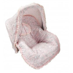 Saco Capazo New Verano Caramelo Rosa [saco-capazo-new-verano-caramelo-] -  91,96€ : Sacos silla paseo, Fundas para silla bebe