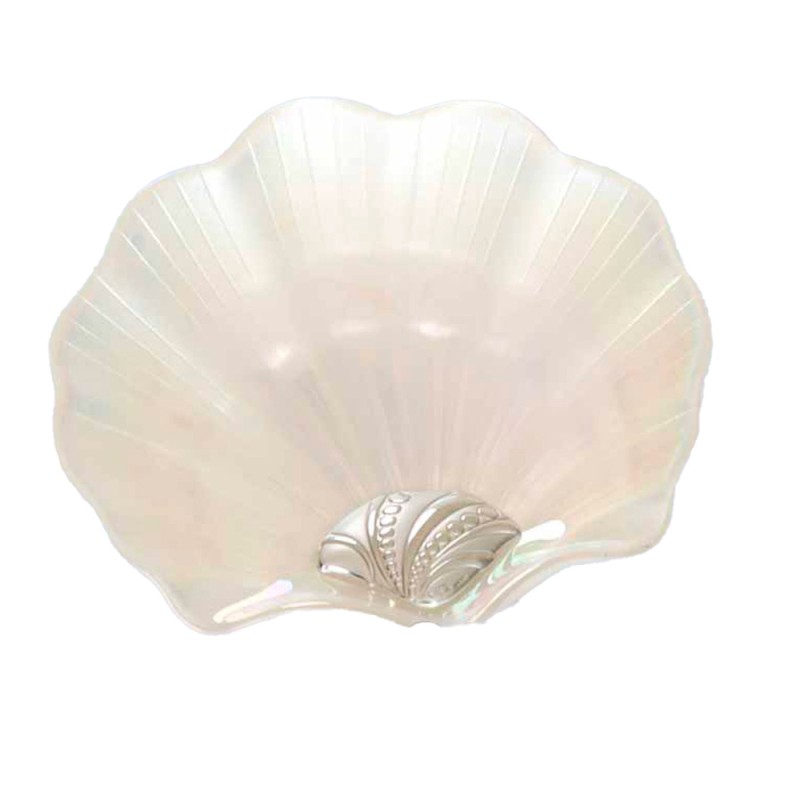 Mother of pearl baptism shell